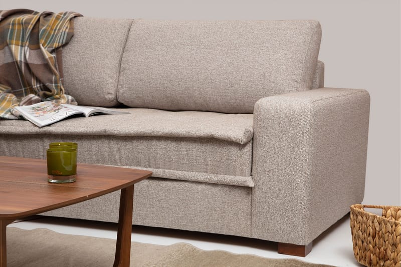 Limehill Divansoffa 3-sits Beige - Möbler - Vardagsrum - Soffor - Hörnsoffor