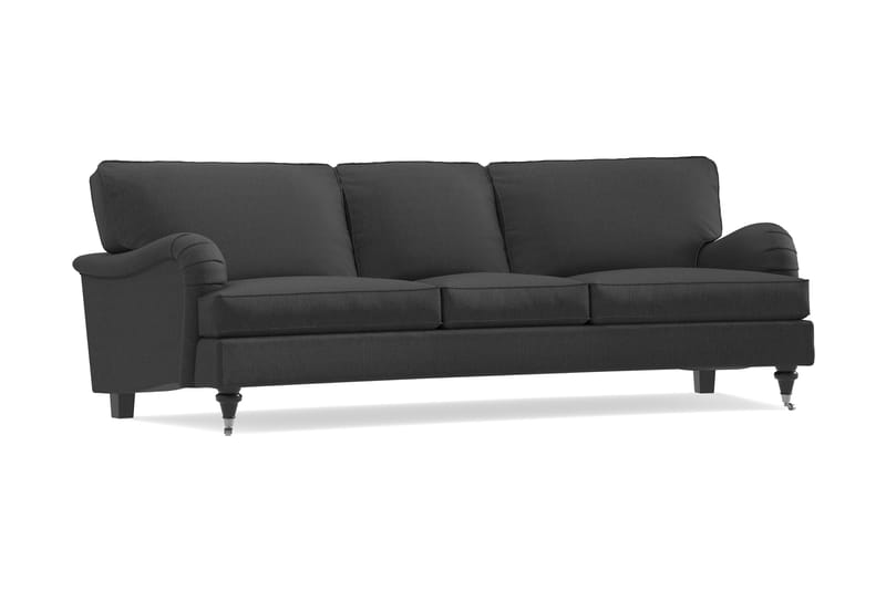 HOWARD Classic 3-sits Soffa Svängd - Mörkgrå - Möbler - Vardagsrum - Soffor - Howardsoffor