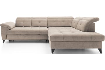 Inferne 5-sits Soffa med Schäslong Beige