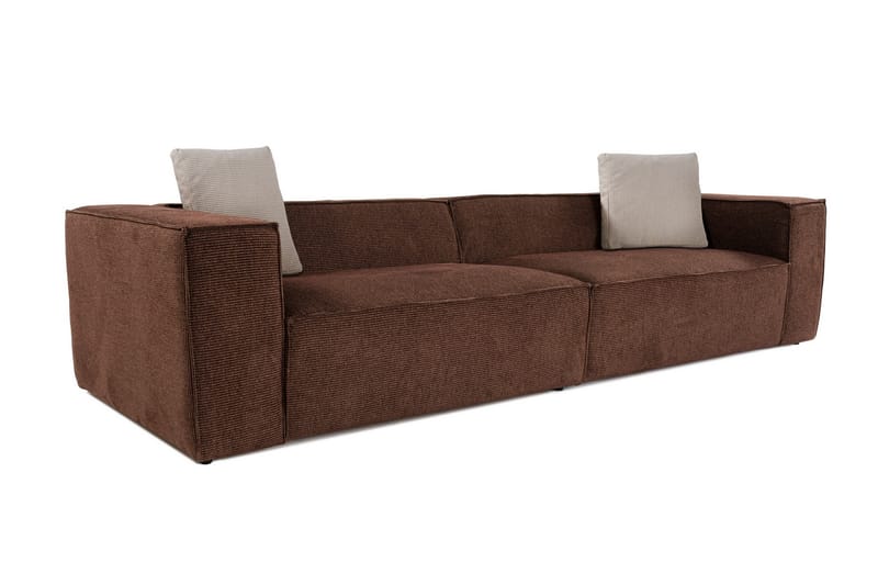 Kaolins Soffa 3-sits - Brun - Möbler - Vardagsrum - Soffor - 3-sits soffor