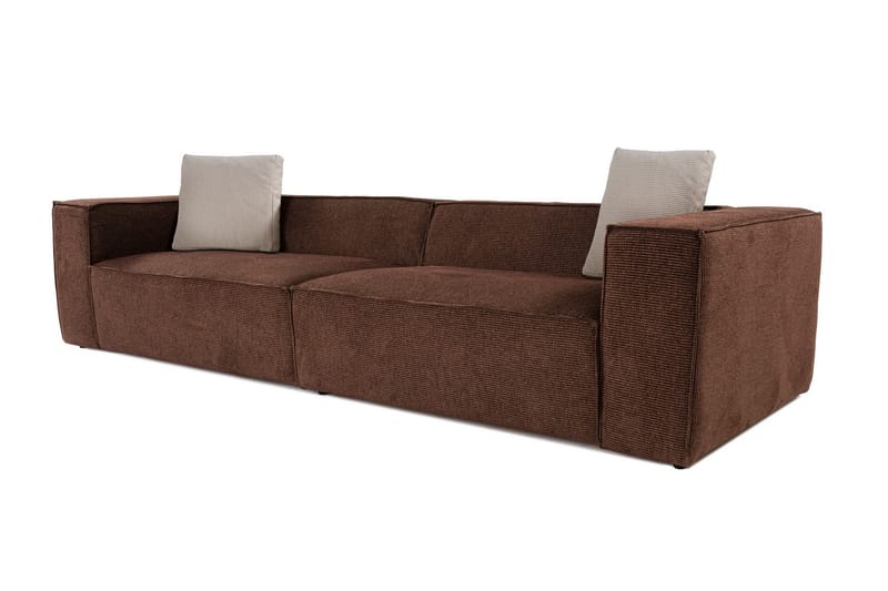 Kaolins Soffa 3-sits - Brun - Möbler - Vardagsrum - Soffor - 3-sits soffor