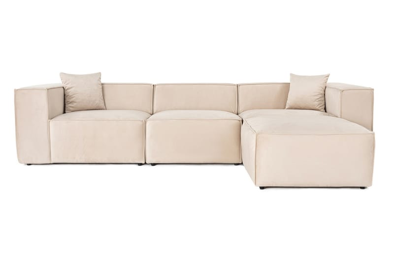 Kaolins Soffa med Divan 3-sits - Cream - Möbler - Vardagsrum - Soffor - Divansoffa & schäslong