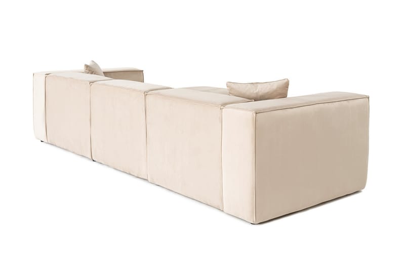 Kaolins Soffa med Divan 3-sits - Cream - Möbler - Vardagsrum - Soffor - Divansoffa & schäslong