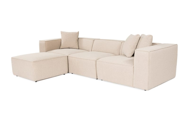 Kaolins Soffa med Divan 3-sits - Peach - Möbler - Vardagsrum - Soffor - Divansoffa & schäslong