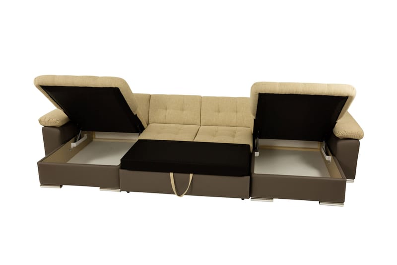 Kinzer Soffa Dubbeldivan 5-sits - Beige - Möbler - Vardagsrum - Soffor - U-soffor