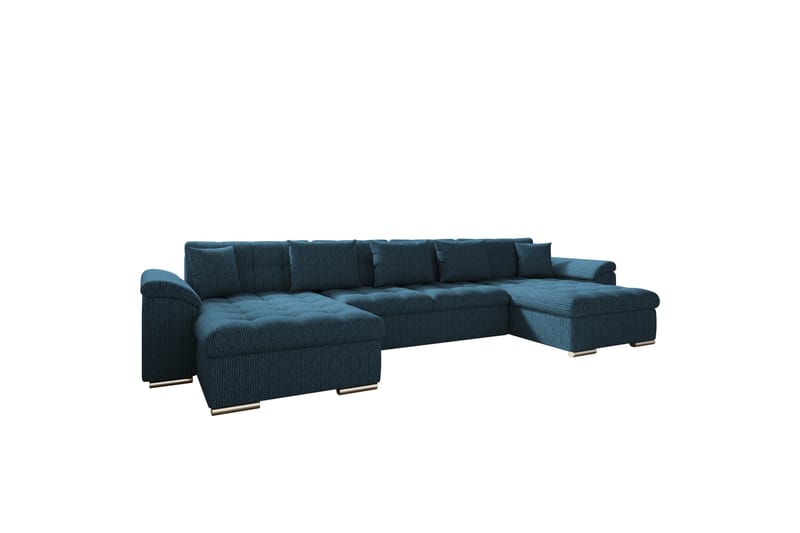 Kinzer Soffa Dubbeldivan 5-sits - Blå - Möbler - Vardagsrum - Soffor - U-soffor