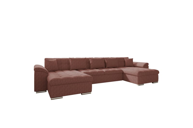 Kinzer Soffa Dubbeldivan 5-sits - Rosa - Möbler - Vardagsrum - Soffor - U-soffor