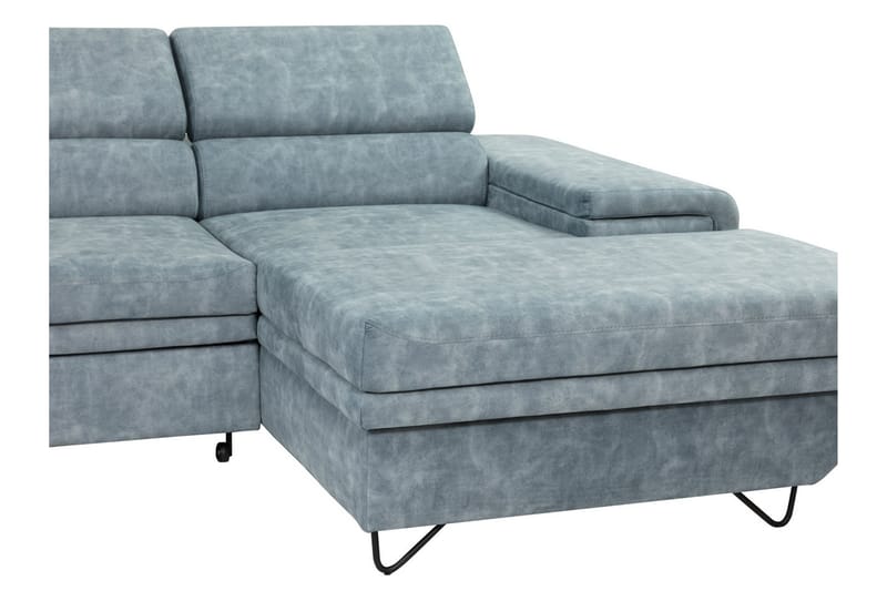 Kollekind Soffa med Divan 3-sits - Rosa - Möbler - Vardagsrum - Soffor - Divansoffa & schäslong