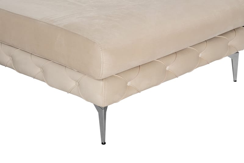 Leithfield 3-sits Soffa med Divan Höger Beige - Möbler - Vardagsrum - Soffor - Divansoffa & schäslong