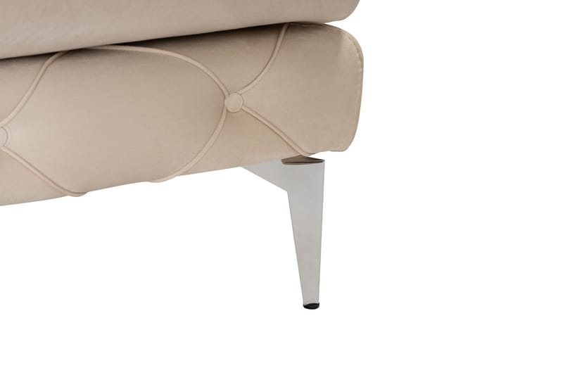 Leithfield 3-sits Soffa med Divan Höger Beige - Möbler - Vardagsrum - Soffor - Divansoffa & schäslong