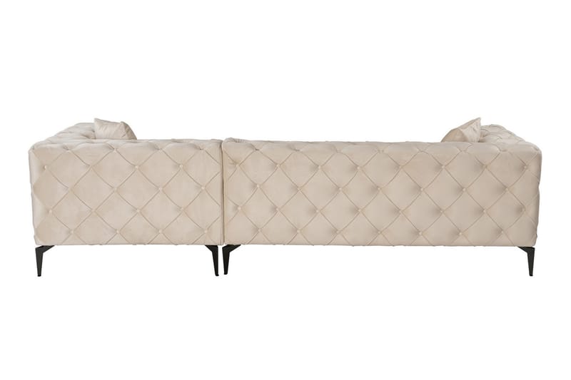 Leithfield 3-sits Soffa med Divan Höger Beige - Möbler - Vardagsrum - Soffor - Divansoffa & schäslong