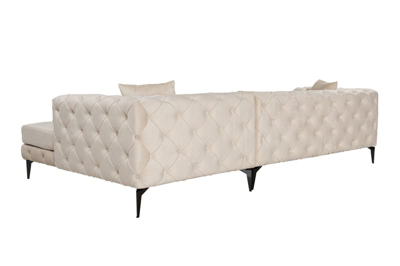 Leithfield 3-sits Soffa med Divan Höger Beige - Möbler - Vardagsrum - Soffor - Divansoffa & schäslong