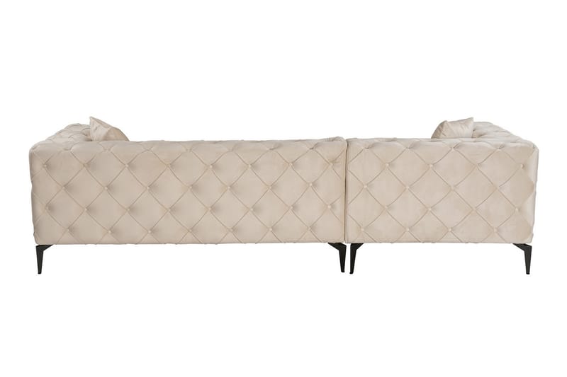 Leithfield 3-sits Soffa med Divan Vänster Beige - Möbler - Vardagsrum - Soffor - Divansoffa & schäslong