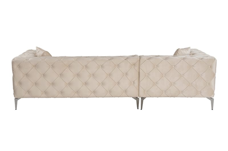 Leithfield 3-sits Soffa med Divan Vänster Beige - Möbler - Vardagsrum - Soffor - Divansoffa & schäslong