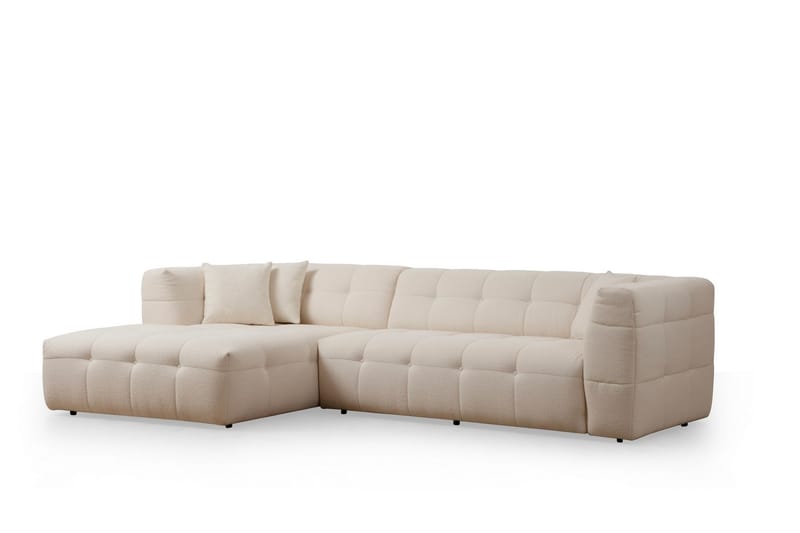 Macondo Soffa m. Divan 5-sits Beige - Möbler - Vardagsrum - Soffor - Divansoffa & schäslong