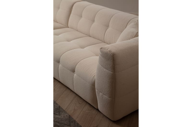 Macondo Soffa m. Divan 5-sits Beige - Möbler - Vardagsrum - Soffor - Divansoffa & schäslong