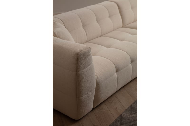 Macondo Soffa m. Divan 5-sits Beige - Möbler - Vardagsrum - Soffor - Divansoffa & schäslong