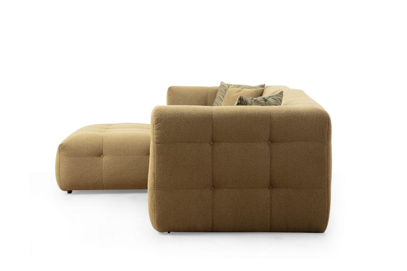 Macondo Soffa m. Divan 5-sits Mörkbeige - Möbler - Vardagsrum - Soffor - Divansoffa & schäslong