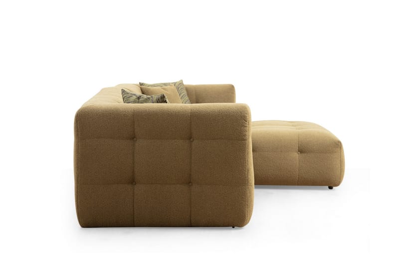 Macondo Soffa m. Divan 5-sits Mörkbeige - Möbler - Vardagsrum - Soffor - Divansoffa & schäslong