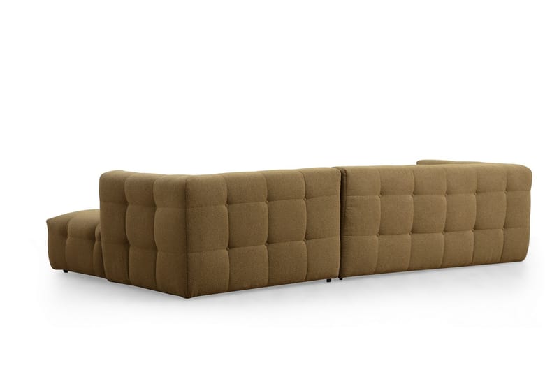 Macondo Soffa m. Divan 5-sits Mörkbeige - Möbler - Vardagsrum - Soffor - Divansoffa & schäslong