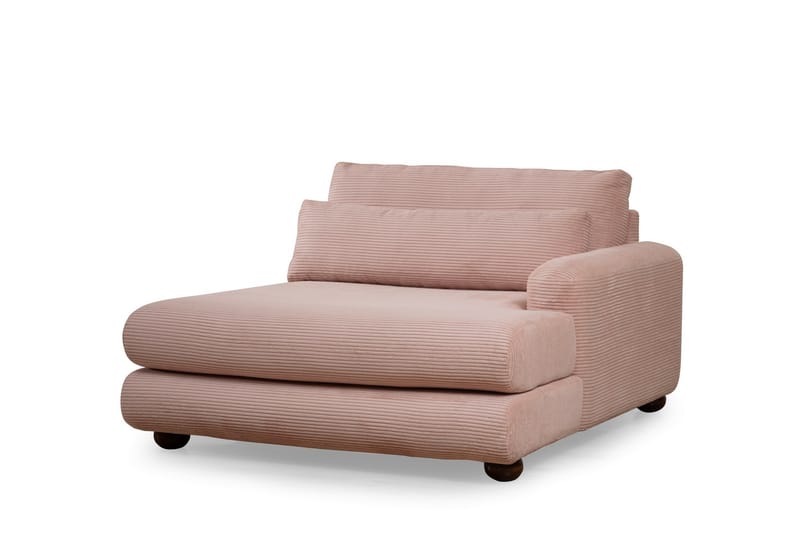 Madhan Soffa m. Divan 3-sits Rosa - Möbler - Vardagsrum - Soffor - Divansoffa & schäslong