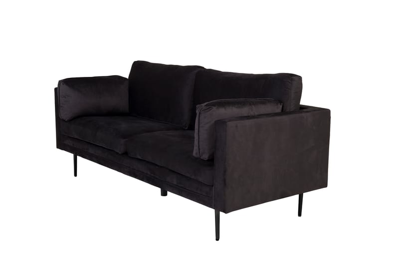 MERANA 3-sits Soffa Svart - Möbler - Vardagsrum - Soffor - 3-sits soffor