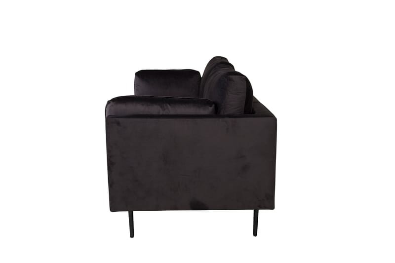 MERANA 3-sits Soffa Svart - Möbler - Vardagsrum - Soffor - 3-sits soffor