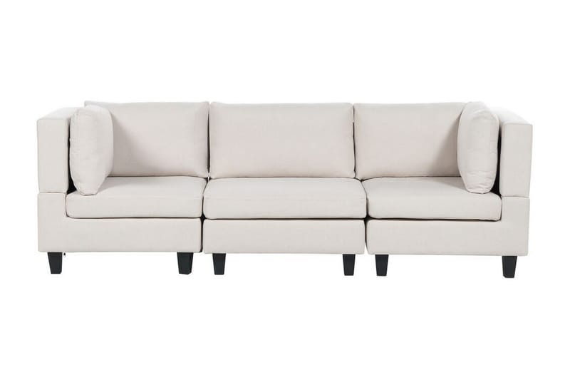 Buck Modulsoffa 3-sits - Beige/Svart - Möbler - Vardagsrum - Soffor - Modulsoffor - Komplett modulsoffa