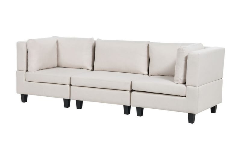 Buck Modulsoffa 3-sits - Beige/Svart - Möbler - Vardagsrum - Soffor - Modulsoffor - Komplett modulsoffa