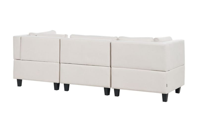 Buck Modulsoffa 3-sits - Beige/Svart - Möbler - Vardagsrum - Soffor - Modulsoffor - Komplett modulsoffa