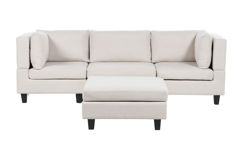 Buck Modulsoffa 3-sits - Beige/Svart - Möbler - Vardagsrum - Soffor - Modulsoffor - Komplett modulsoffa