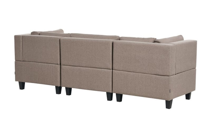 Buck Modulsoffa 3-sits - Brun/Svart - Möbler - Vardagsrum - Soffor - Modulsoffor - Komplett modulsoffa