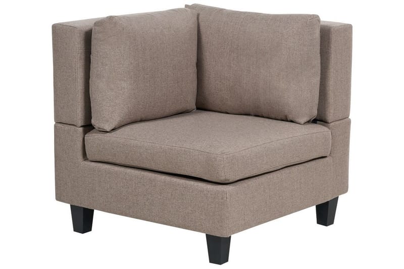 Buck Modulsoffa 3-sits - Brun/Svart - Möbler - Vardagsrum - Soffor - Modulsoffor - Komplett modulsoffa