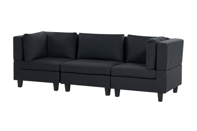 Buck Modulsoffa 3-sits - Svart - Möbler - Vardagsrum - Soffor - Modulsoffor - Komplett modulsoffa