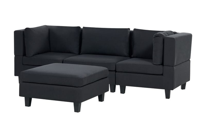 Buck Modulsoffa 3-sits - Svart - Möbler - Vardagsrum - Soffor - Modulsoffor - Komplett modulsoffa