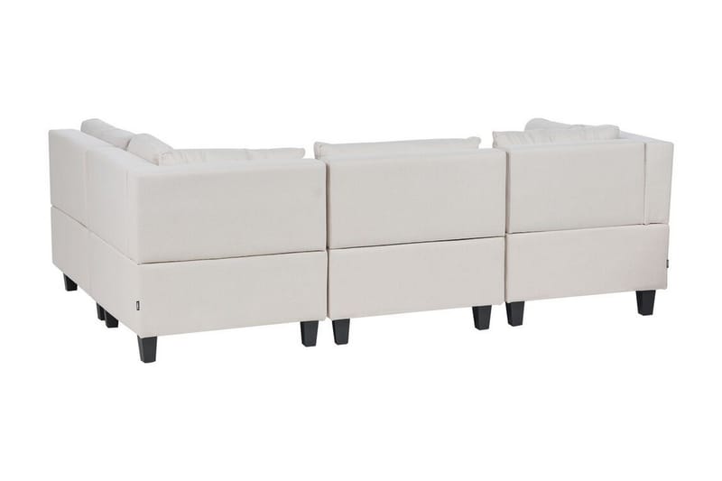 Buck Modulsoffa 4-sits - Beige/Svart - Möbler - Vardagsrum - Soffor - Modulsoffor - Komplett modulsoffa