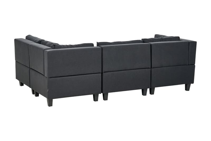 Buck Modulsoffa 4-sits - Svart - Möbler - Vardagsrum - Soffor - Modulsoffor - Komplett modulsoffa