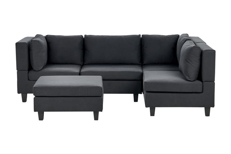 Buck Modulsoffa 4-sits - Svart - Möbler - Vardagsrum - Soffor - Modulsoffor - Komplett modulsoffa