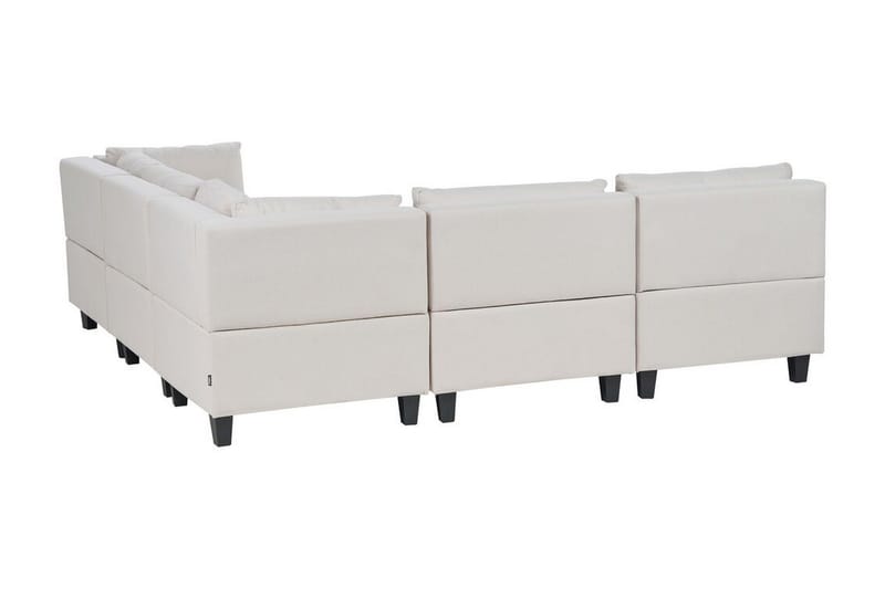 Buck Modulsoffa 5-sits - Beige/Svart - Möbler - Vardagsrum - Soffor - Modulsoffor - Komplett modulsoffa