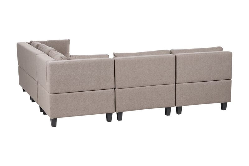 Buck Modulsoffa 5-sits - Brun/Svart - Möbler - Vardagsrum - Soffor - Modulsoffor - Komplett modulsoffa