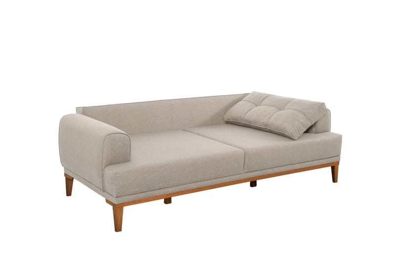 MUNDIN 3-sits Soffa Creme - Möbler - Vardagsrum - Soffor - 3-sits soffor