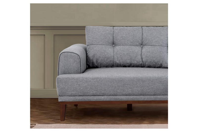 MUNDIN 3-sits Soffa Grå - Möbler - Vardagsrum - Soffor - 3-sits soffor