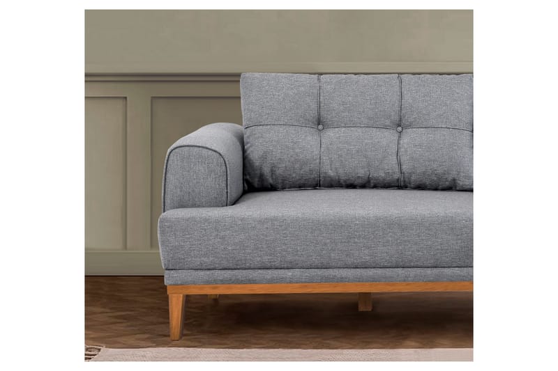 MUNDIN 3-sits Soffa Grå - Möbler - Vardagsrum - Soffor - 3-sits soffor