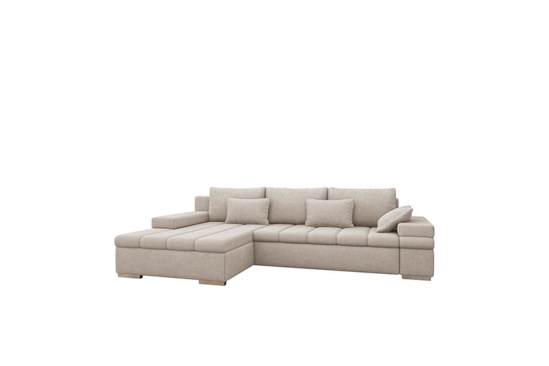 Naoma Soffa med Divan 3-sits - Beige - Möbler - Vardagsrum - Soffor - Divansoffa & schäslong