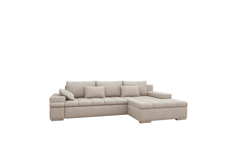 Naoma Soffa med Divan 3-sits - Beige - Möbler - Vardagsrum - Soffor - Divansoffa & schäslong