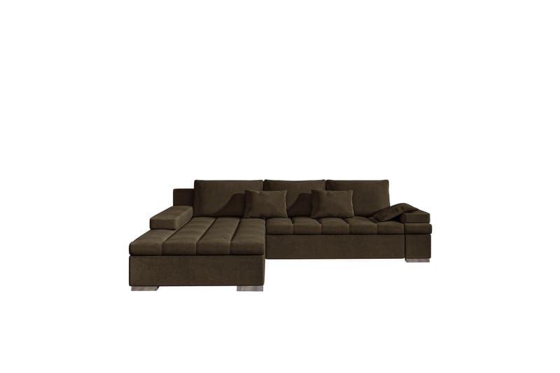 Naoma Soffa med Divan 3-sits - Brun - Möbler - Vardagsrum - Soffor - Divansoffa & schäslong