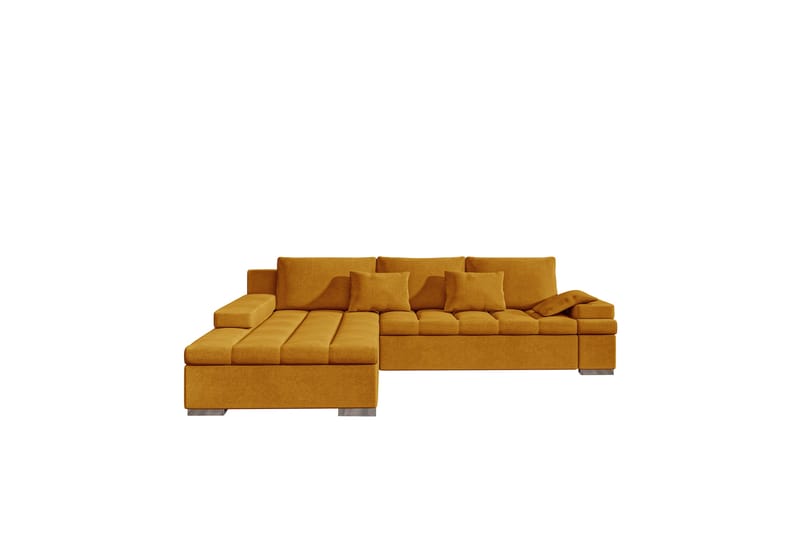 Naoma Soffa med Divan 3-sits - Gul - Möbler - Vardagsrum - Soffor - Divansoffa & schäslong