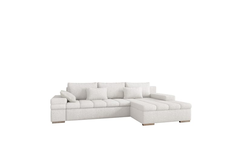 Naoma Soffa med Divan 3-sits - Vit - Möbler - Vardagsrum - Soffor - Divansoffa & schäslong