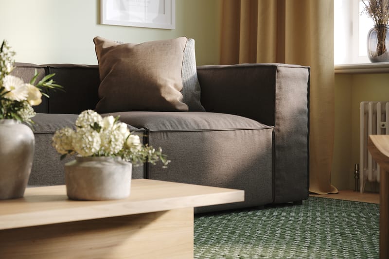 Noriaki Soffa 3-sits Grå - Möbler - Vardagsrum - Soffor - 3-sits soffor