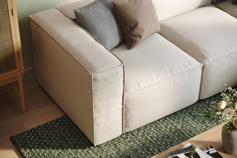 Noriaki Soffa 3-sits m. Divan Beige - Möbler - Vardagsrum - Soffor - Divansoffa & schäslong